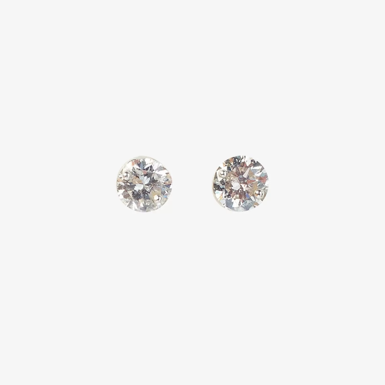 The Alkemistry Aria - 18Ct Gold, Invisible Setting 0.08Ct Drilled Diamond Earrings (Pair) Store