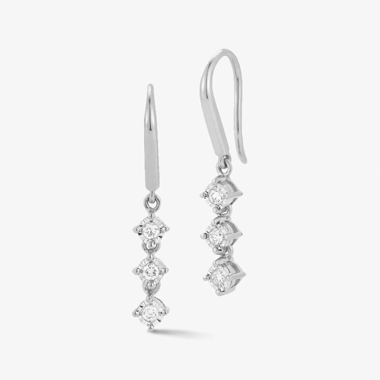 The Alkemistry Dana Rebecca - 14Ct Gold, Ava Bea Diamond Drop Earrings (Pair) Online