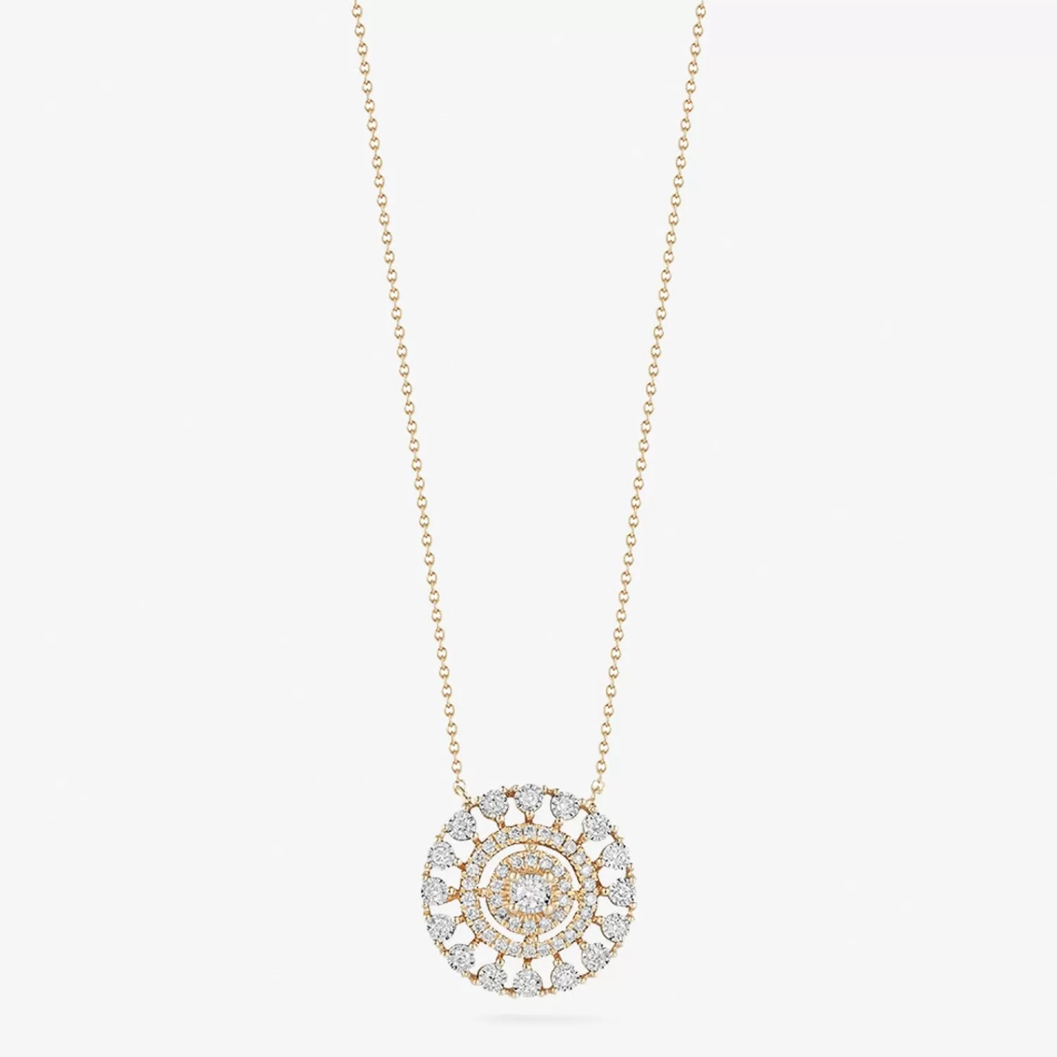 The Alkemistry Dana Rebecca - 14Ct Gold, Ava Bea Diamond Medallion Necklace Best Sale