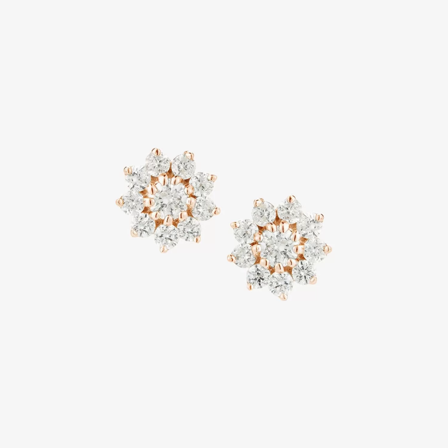 The Alkemistry Dana Rebecca - 14Ct Gold, Jennifer Yamina Diamond Starburst Stud Earrings (Pair) Store
