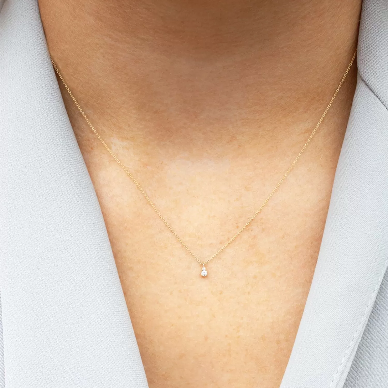 The Alkemistry Dana Rebecca - 14Ct Gold, Sophia Ryan Diamond Petite Teardrop Necklace Online