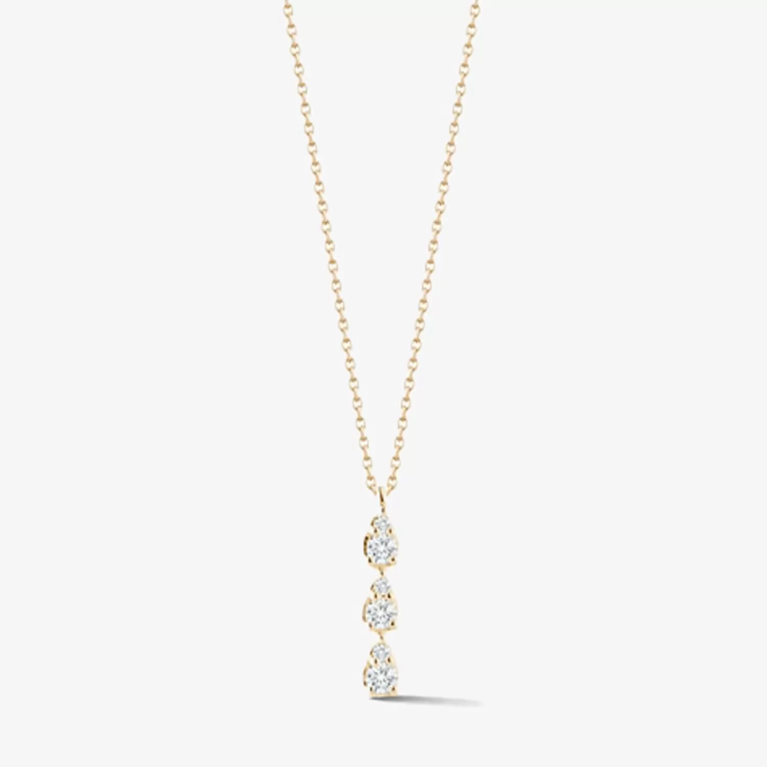 The Alkemistry Dana Rebecca - 14Ct Gold, Sophia Ryan Diamond Triple Teardrop Necklace Online