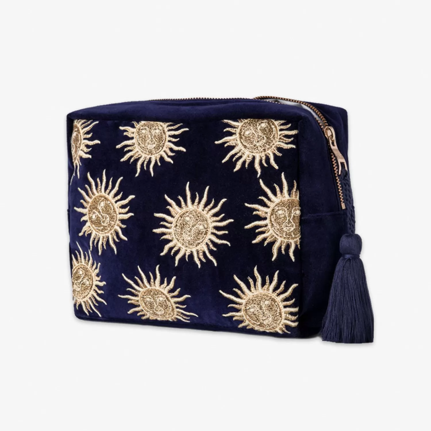 The Alkemistry Elizabeth Scarlett - Sun Goddess Wash Bag Navy Shop
