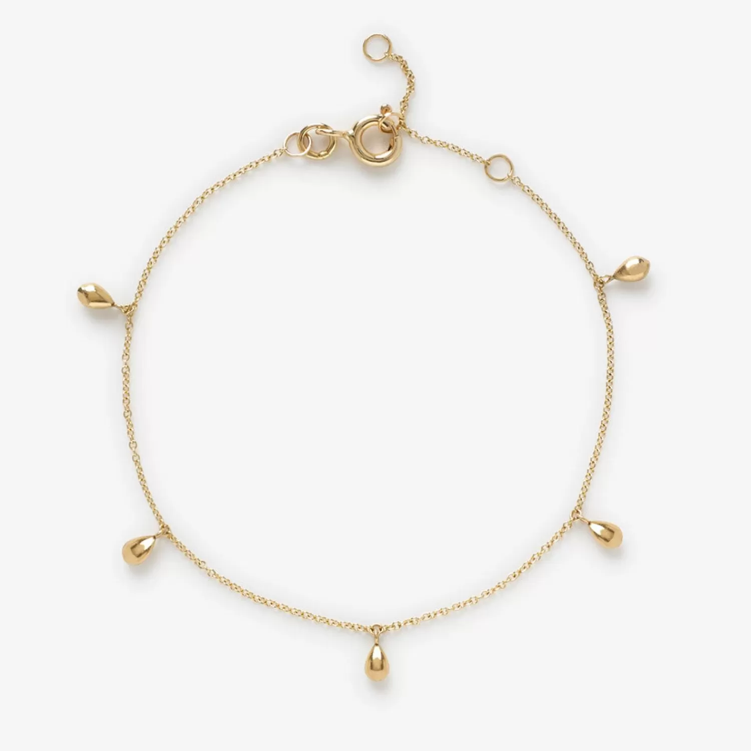 The Alkemistry Nude Shimmer - 18Ct Gold, Multi Pear Drop Fine Shimmer Bracelet Discount