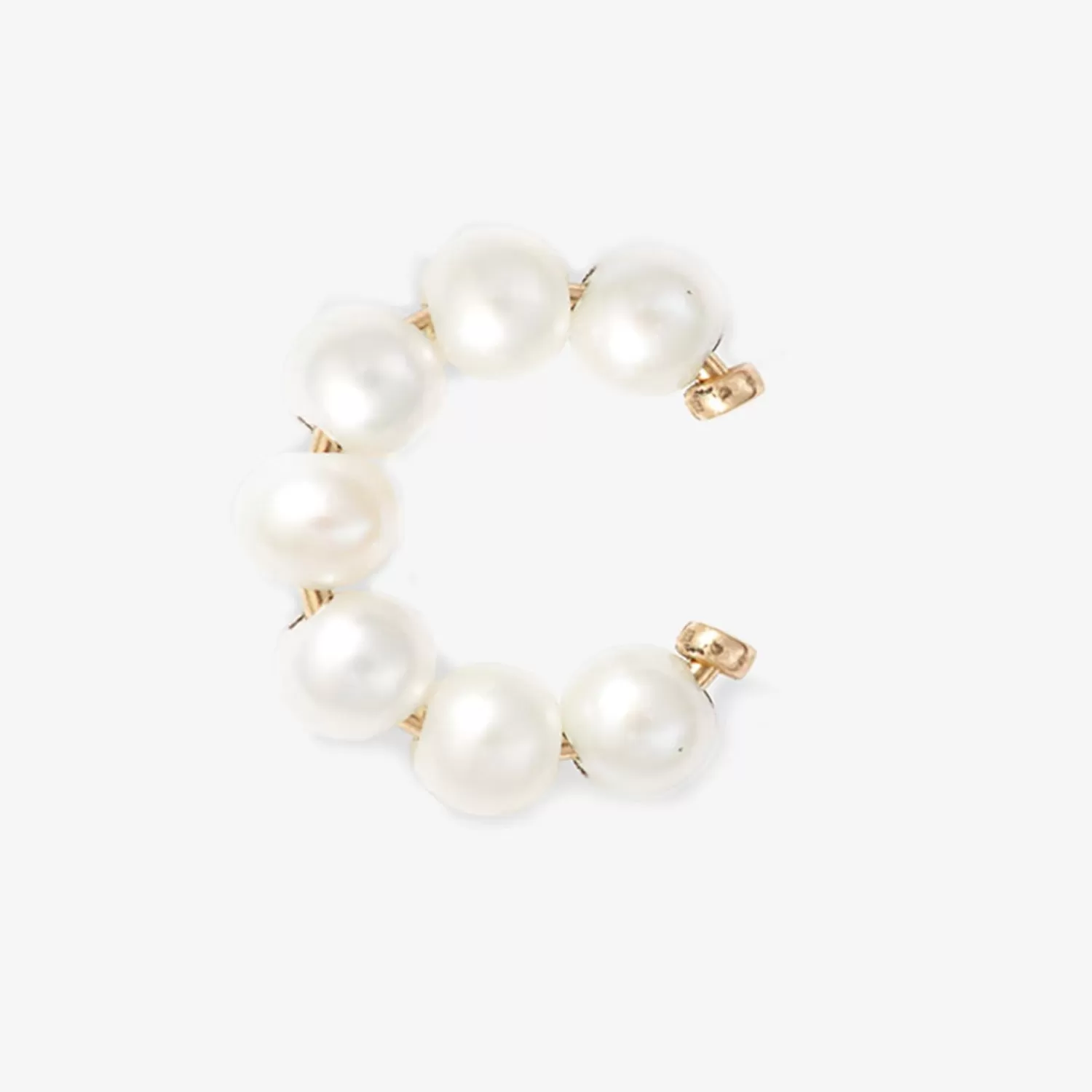 The Alkemistry Poppy Finch 14Ct Yellow Gold And Baby Pearl Ear Cuff (Single) Store