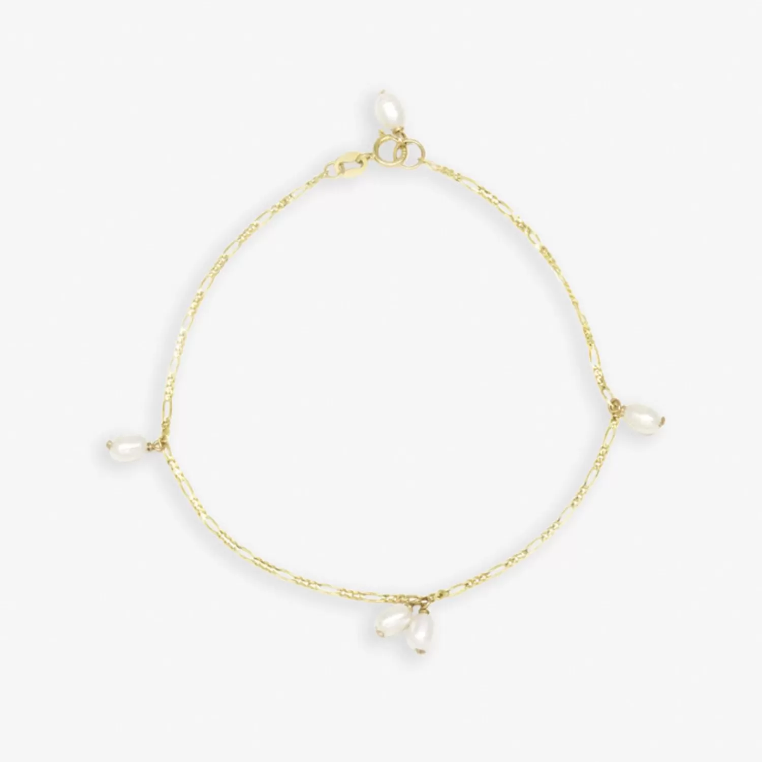 The Alkemistry Poppy Finch 14Ct Yellow Gold Keshi Pearl Strand Dangle Bracelet Sale