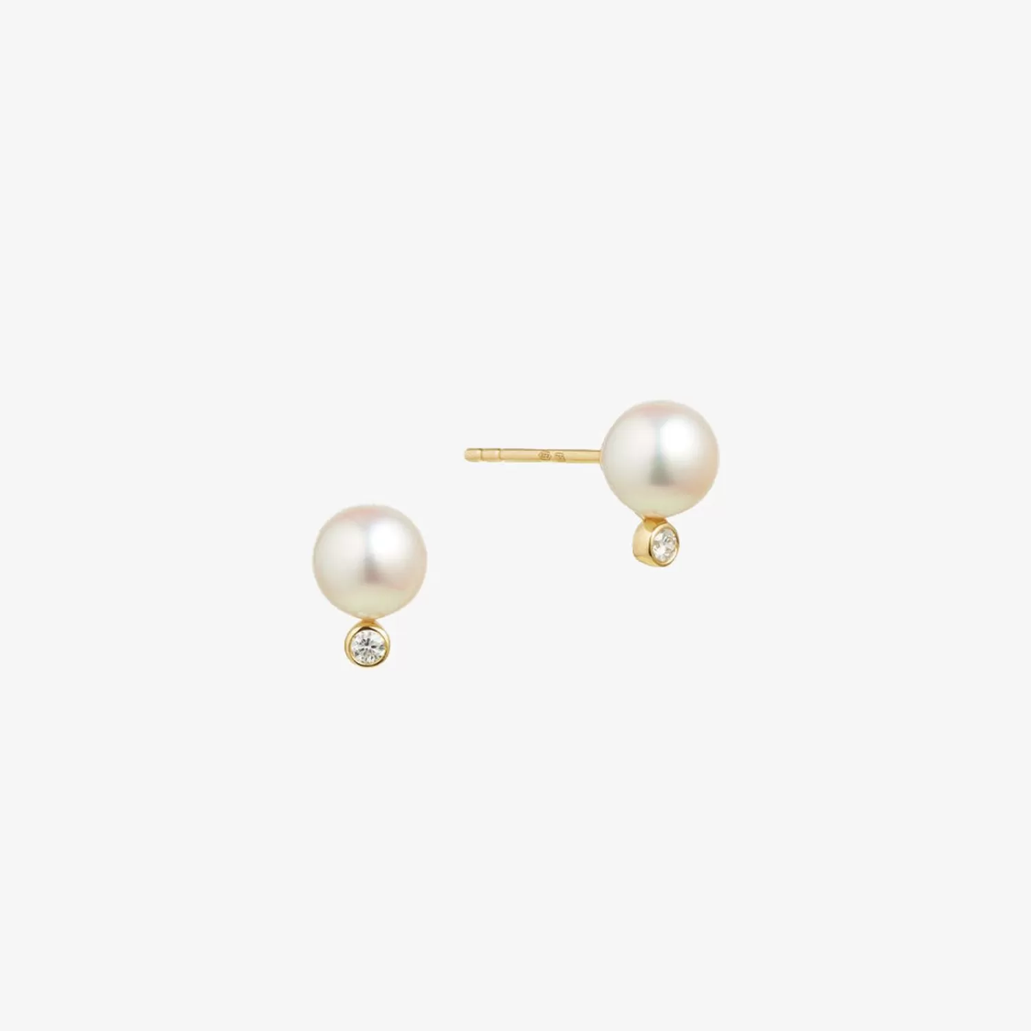 The Alkemistry Ruifier 18Ct Yellow Gold Morning Dew Purity Earrings (Pair) Discount
