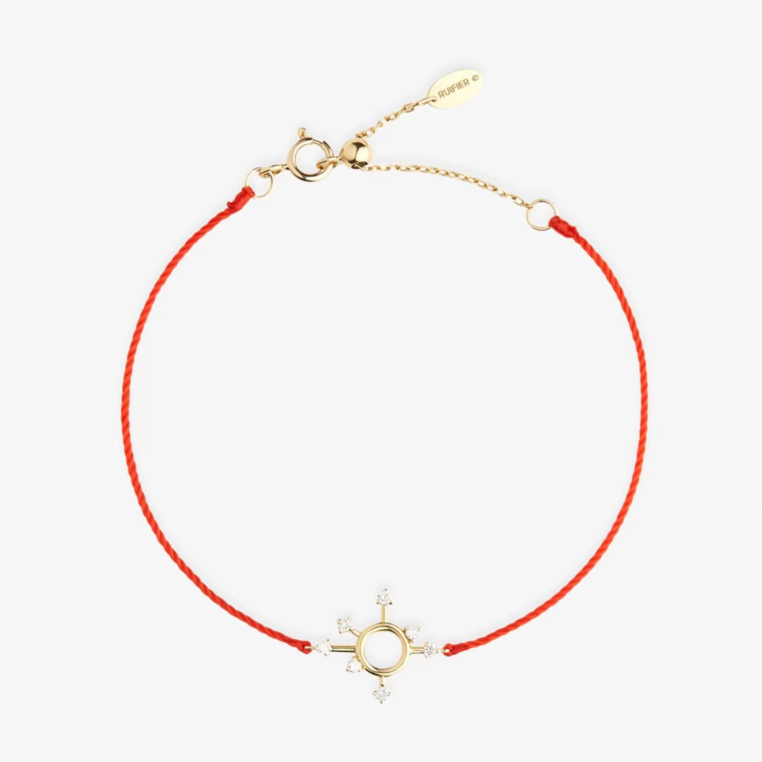 The Alkemistry Ruifier 18Ct Yellow Gold Scintilla Epta Orb Thread Bracelet Shop