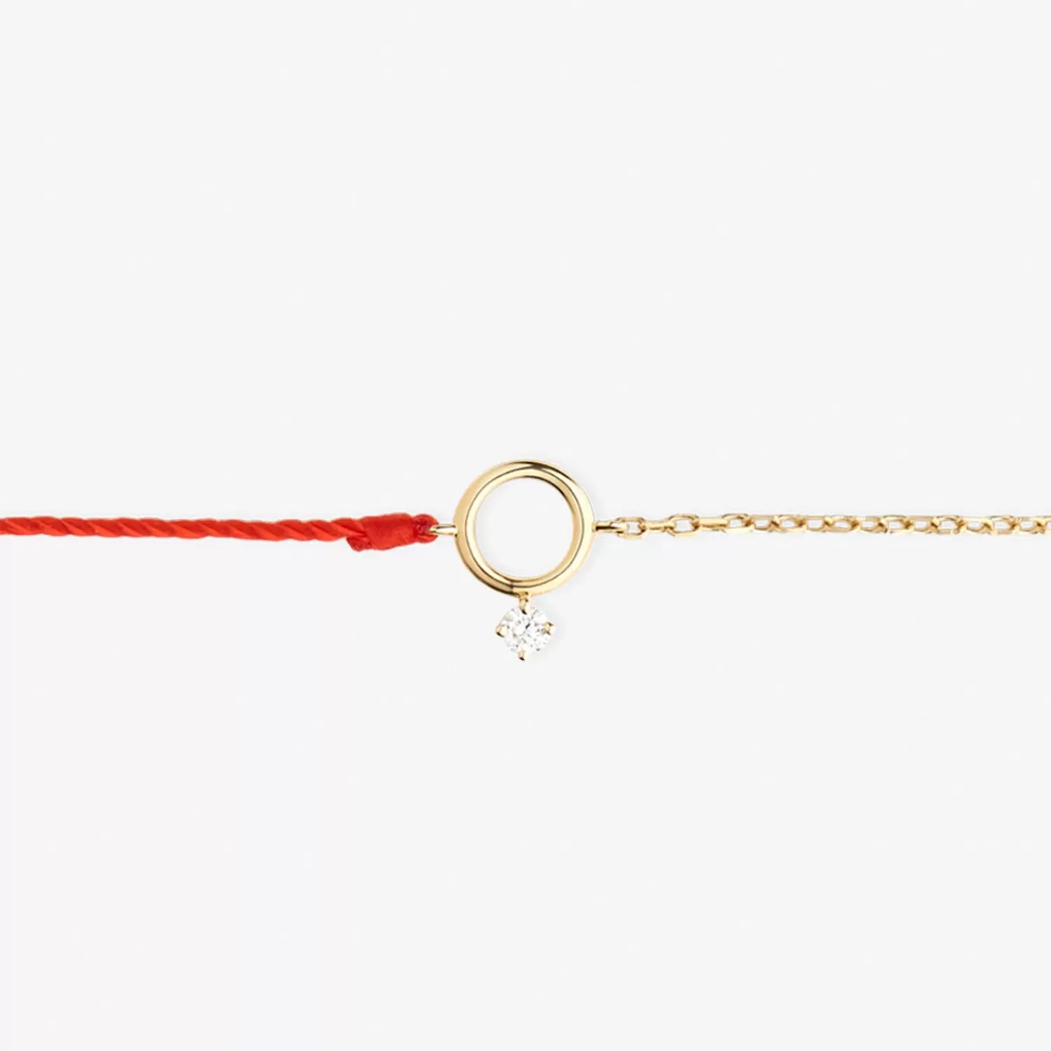The Alkemistry Ruifier 18Ct Yellow Gold Scintilla Polaris Orb Thread And Chain Bracelet Fashion
