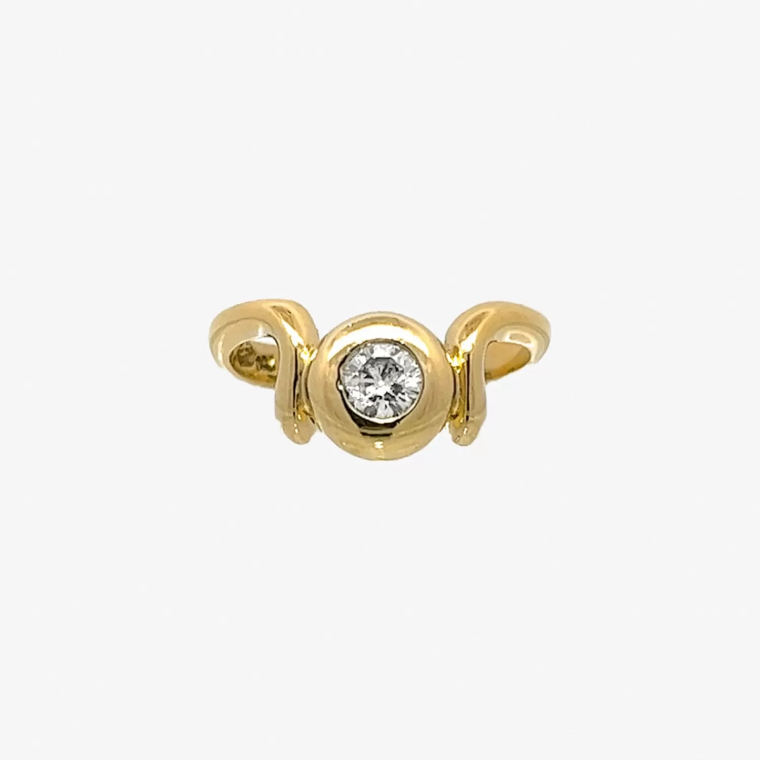 The Alkemistry Vintage - 18Ct Gold, Art Dec Diamond Ring Fashion